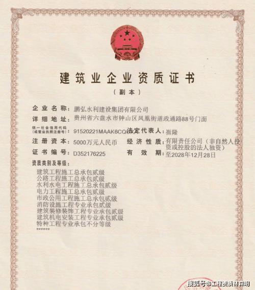 水利二级资质大概多少钱 水利二级资质大概多少钱